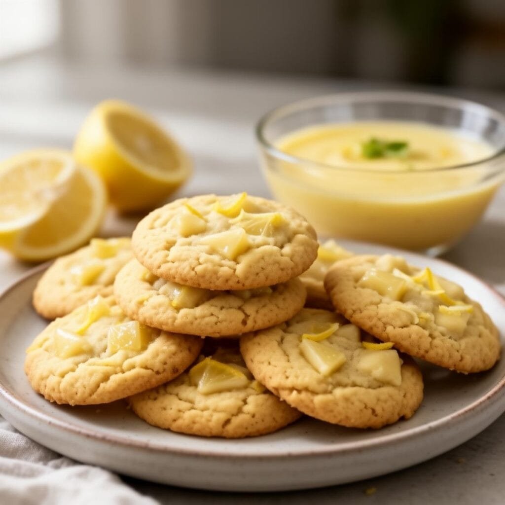 Easy Chewy Lemon Cookies recipe