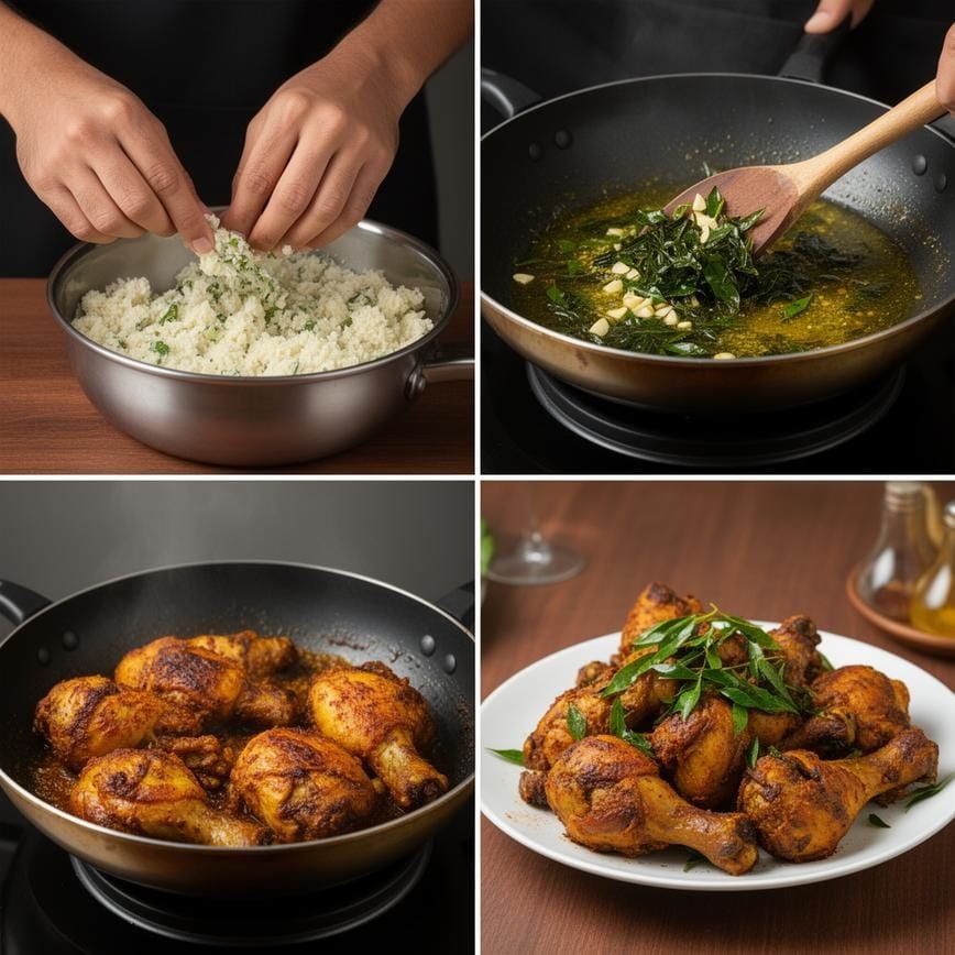 Ultimate Chicken Ghee Roast Recipe: A Flavor Explosion 8 Steps