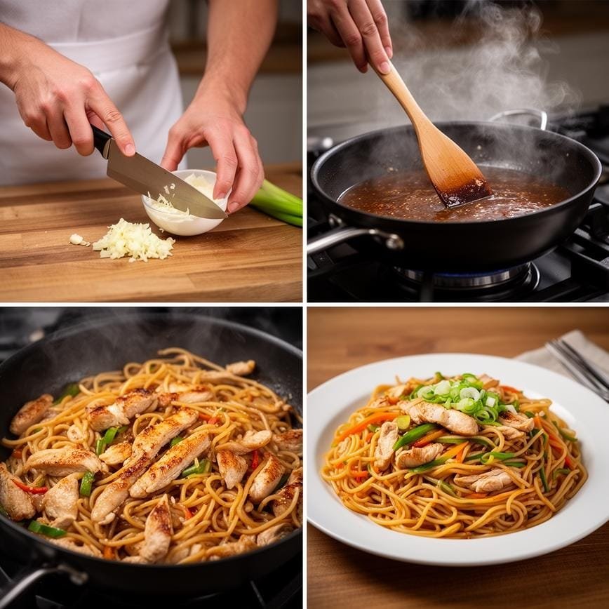 how to make Chicken Lo Mein Recipe