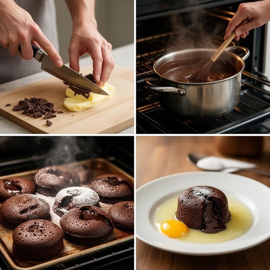 Chocolate Lava Cake: The Ultimate Decadent Dessert 8 Steps