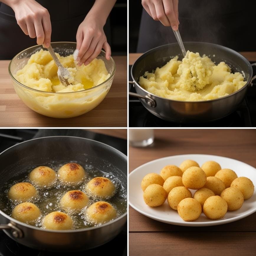 Crunch Crispy Potato Balls: The Ultimate Snack for Crunch Lovers 8 Steps