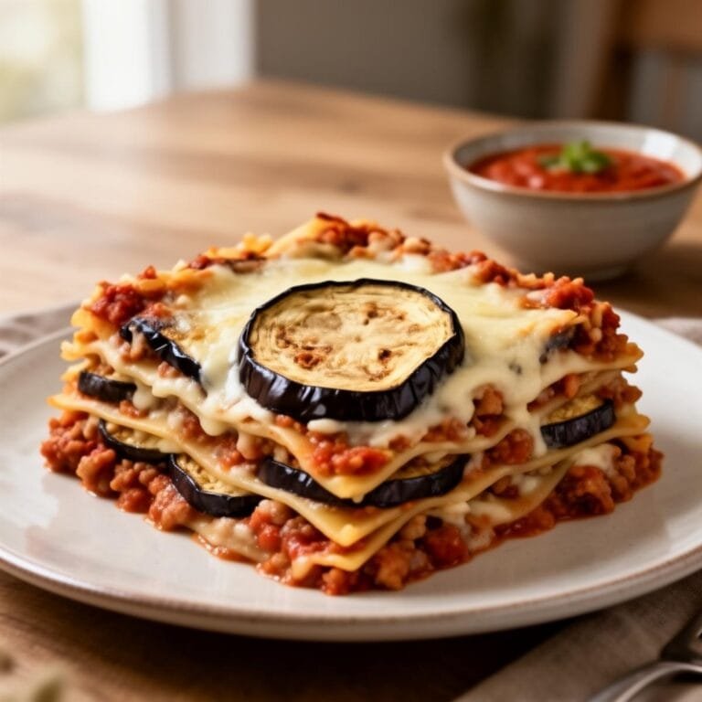 Easy Eggplant Lasagna recipe