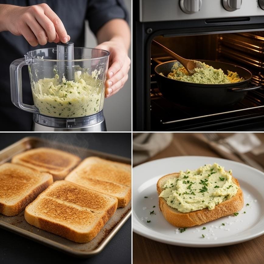 Garlic Bread with Sliced Bread: The Ultimate Side Dish 8 Steps