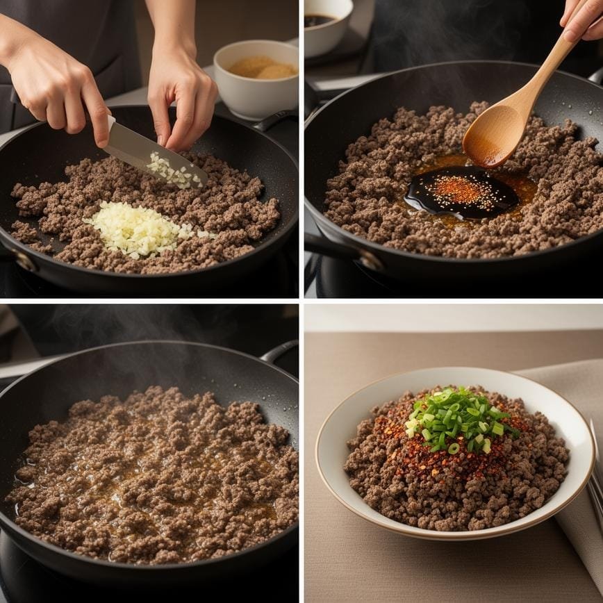 Korean Ground Beef Bowl: The 15-Minute Weeknight Miracle 8 Steps