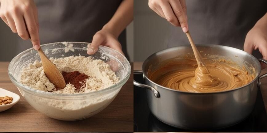 how to make No Bake Peanut Butter Brownie