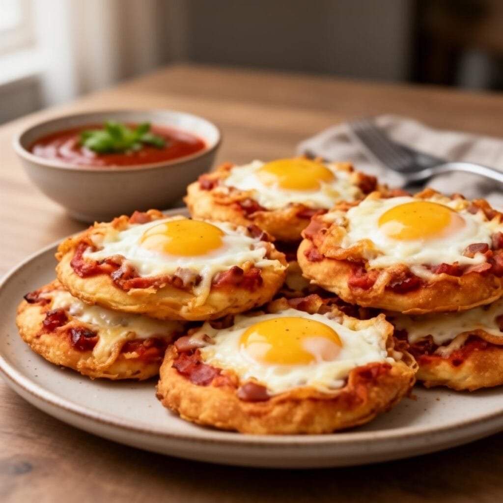 Pizza Eggs: Healthy Food Dishes You'll Love 9 Easy Pizza Eggs recipe