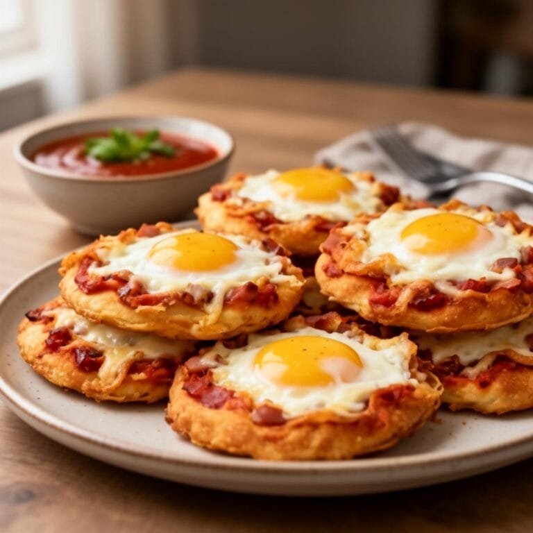Easy Pizza Eggs recipe