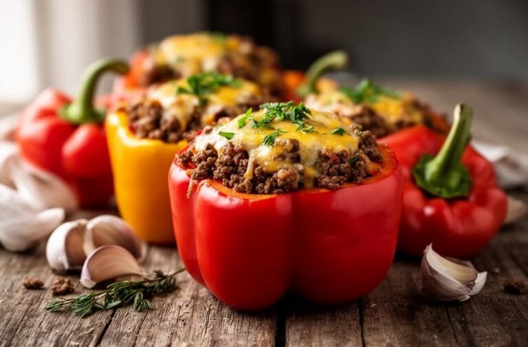 STUFFED BELL PEPPERS