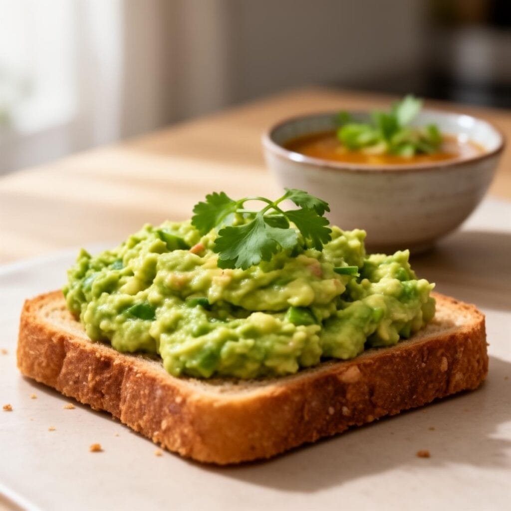 Breakfast Guacamole Toast: Easy Breakfast Idea 7 Easy Breakfast Guacamole Toast recipe