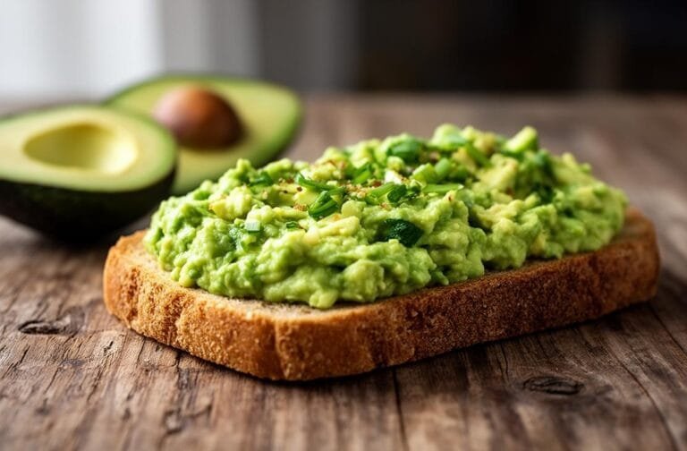 Breakfast Guacamole Toast