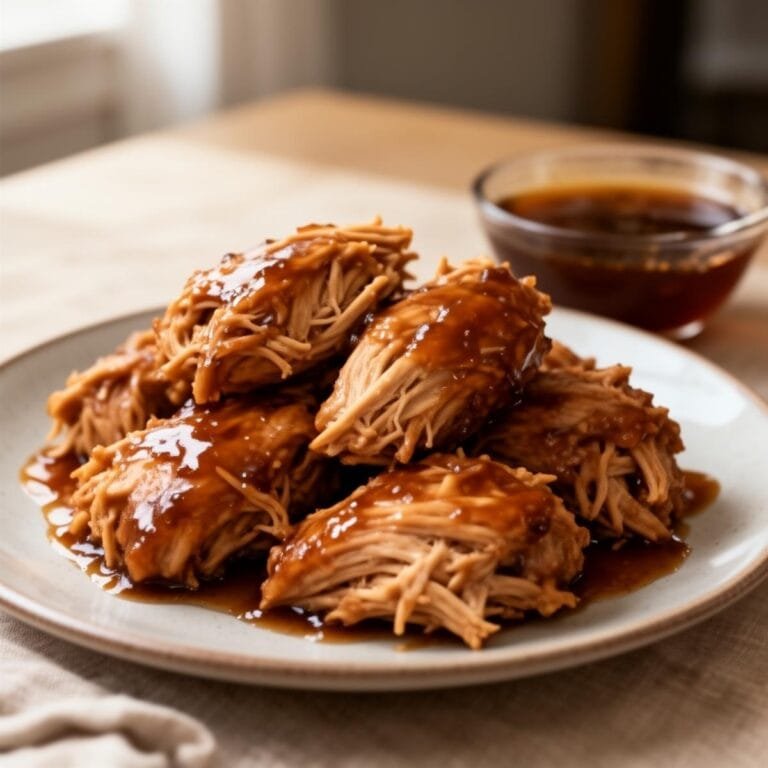 Easy Crock Pot Bourbon Chicken recipe