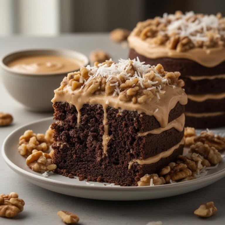 Easy German Chocolate Cake recipe