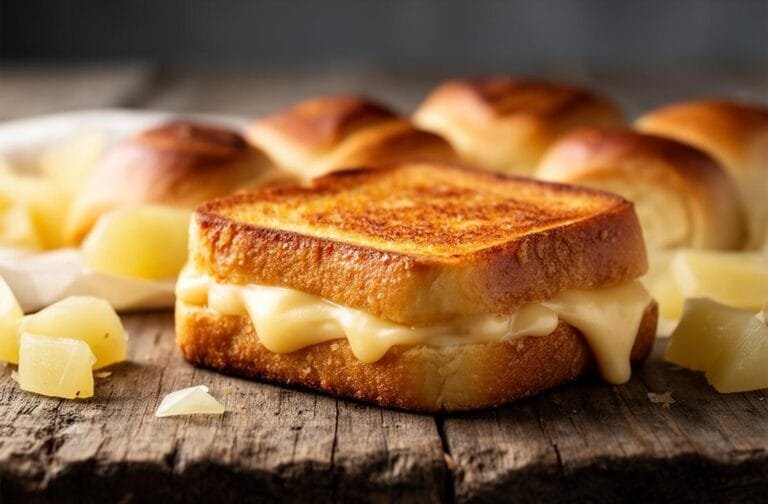 Hawaiian Roll Grilled Cheese