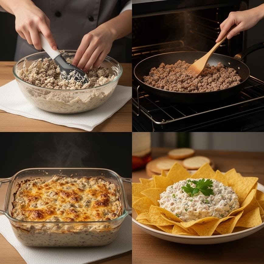 Hissy Fit Dip: Best Party Appetizer for Super Bowl 8 Steps