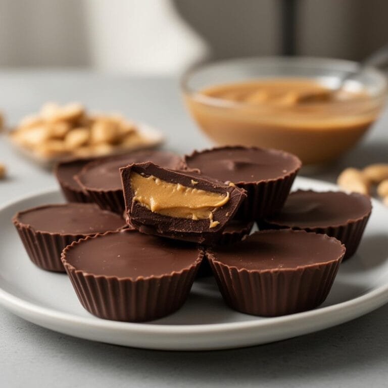 Easy Homemade Peanut Butter Cups recipe