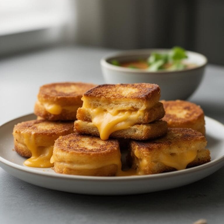 Easy Mini Grilled Cheese recipe