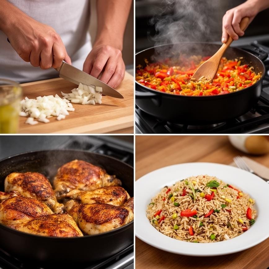 Nando’s Portuguese Chicken and Rice: Great for fuss-free family meals 8 Steps