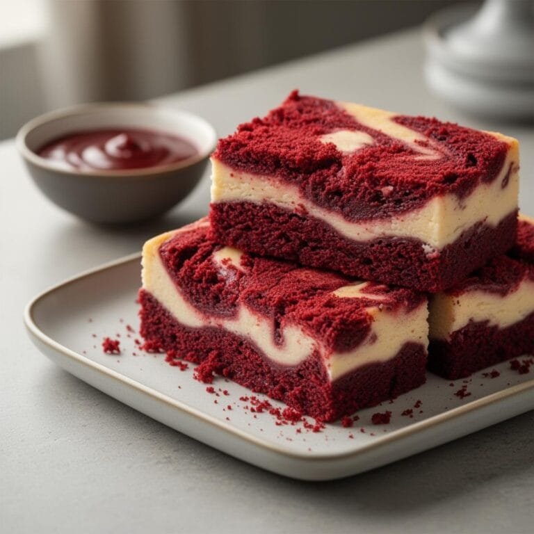 Easy Red Velvet Cheesecake Swirl Cake recipe