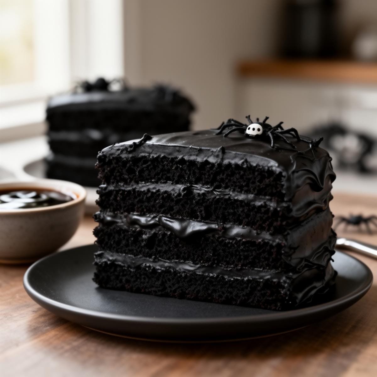 Spooky Black Velvet Cake: Delicious Blackberry Dessert 7 Tools