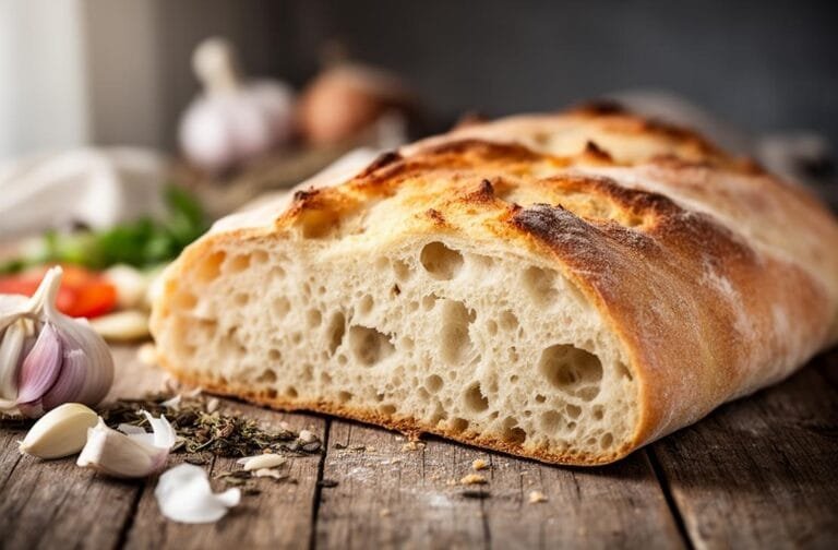 Style No-Knead Ciabatta Bread