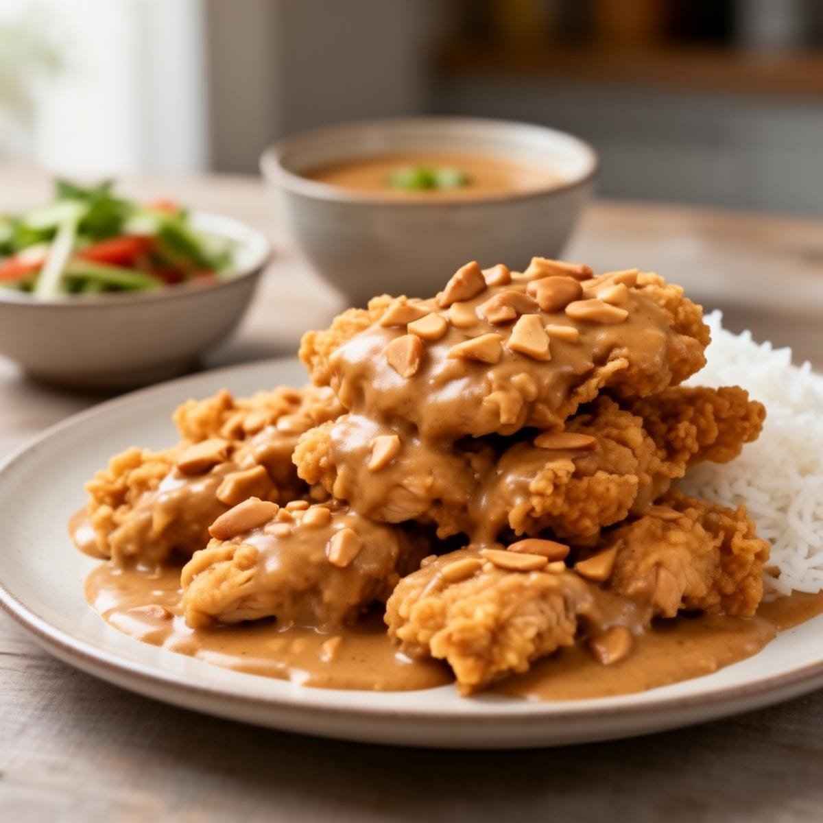 Thai Peanut Chicken: Perfect for Gatherings or Casual Dinners 7 Tools