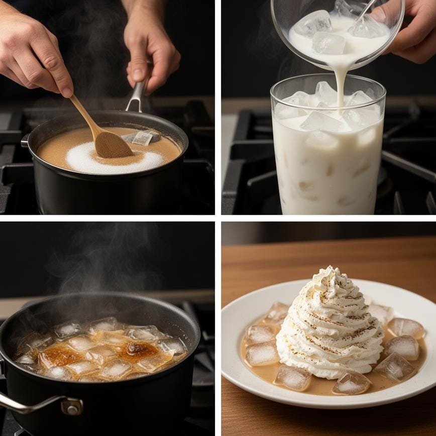 Iced Chai Tea Latte Recipe: Starbucks Style 8 Steps