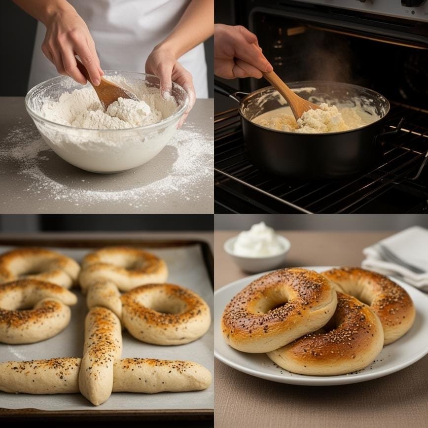 Protein Bagels with Greek Yogurt: The High-Protein Breakfast Hack 8 Steps