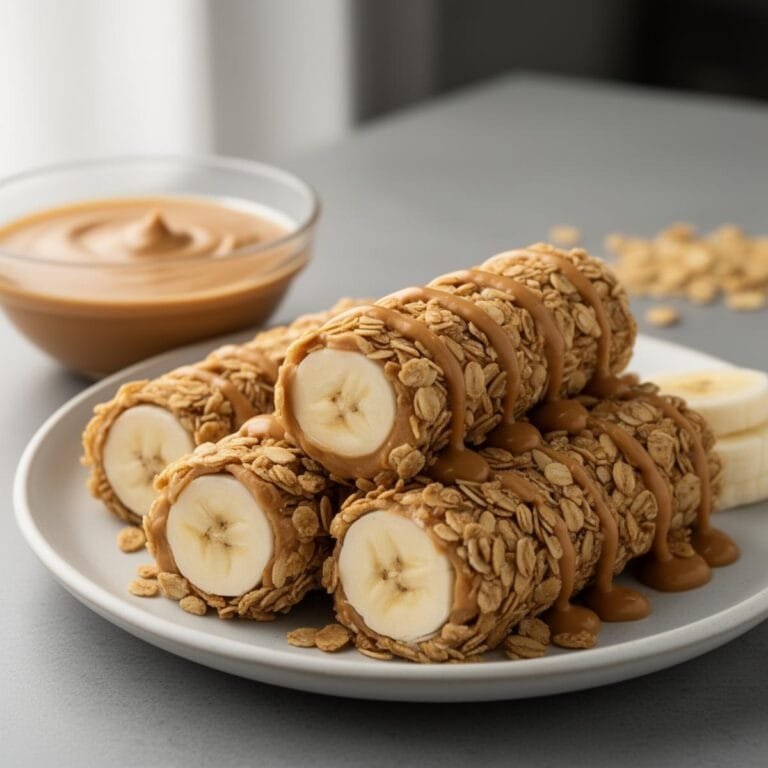 Easy Banana Sushi Rolls recipe