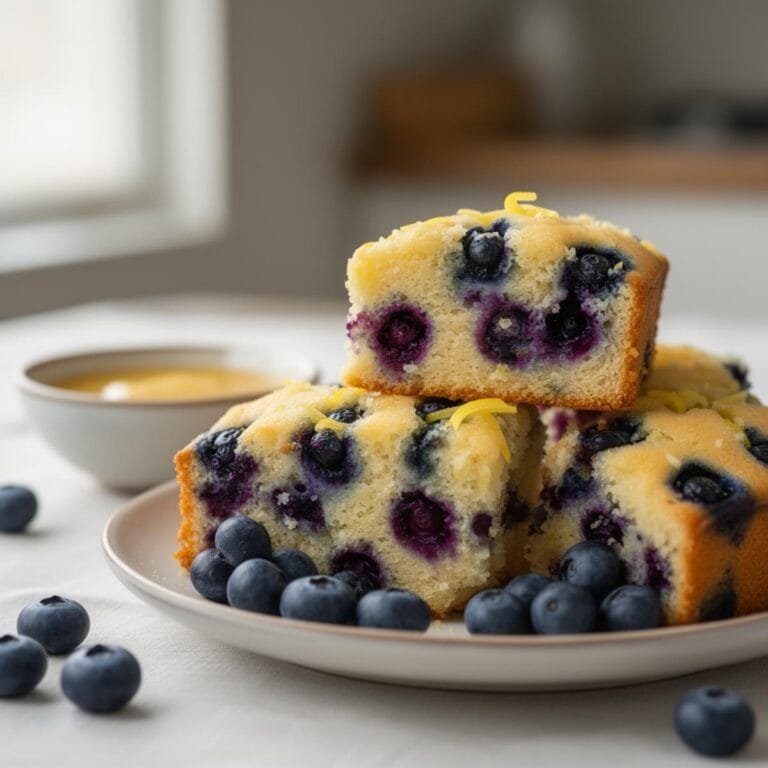 Easy Blueberry Lemon Cake recipe