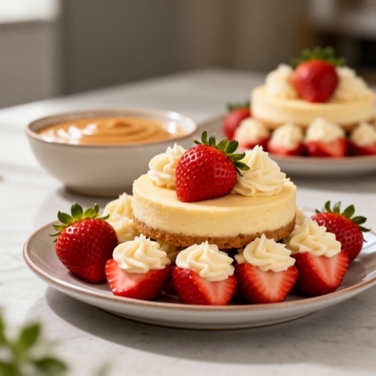 Easy Cheesecake Deviled Strawberries Recipe recipe