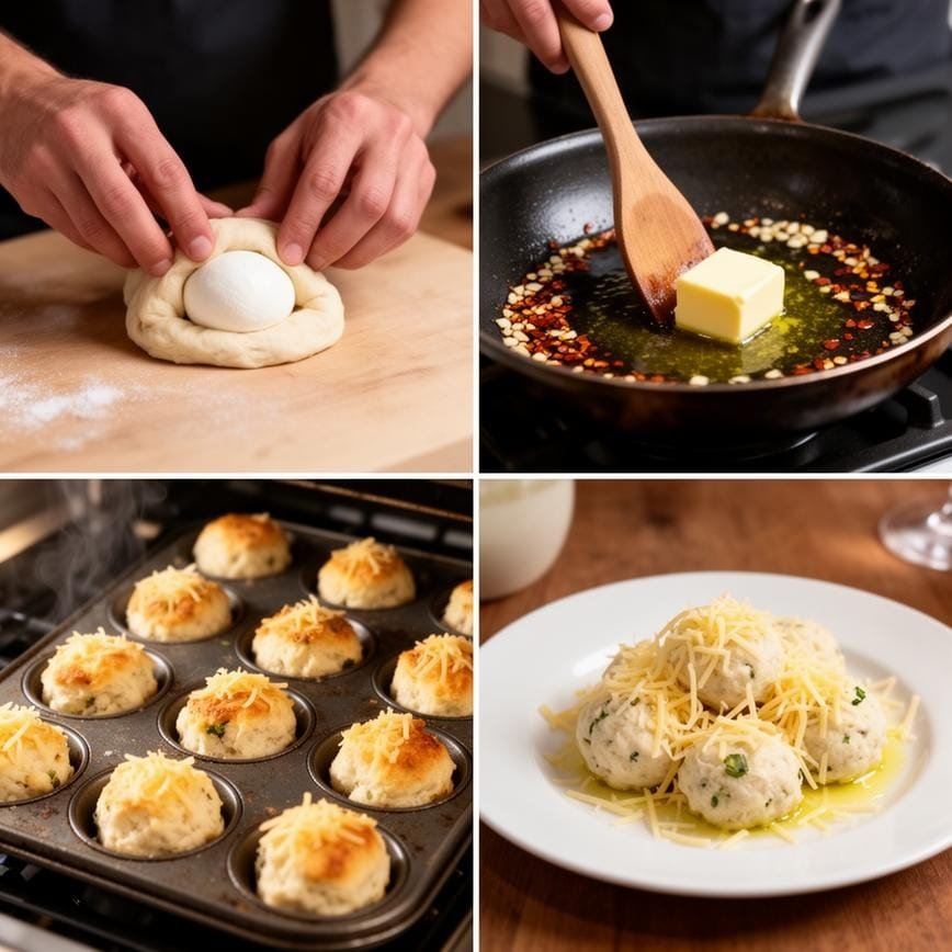 Cheesy Garlic Bites: The Ultimate Appetizer Recipe 8 Steps