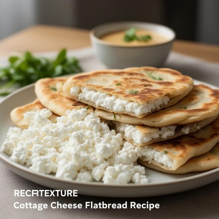Easy Cottage Cheese Flatbread Recipe recipe