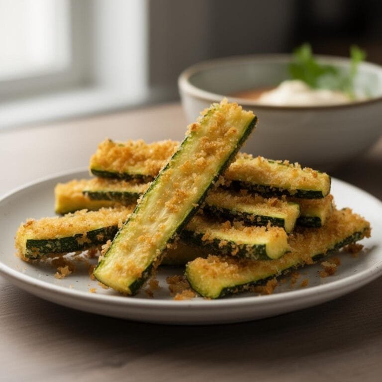 Easy Crispy Zucchini Fries recipe