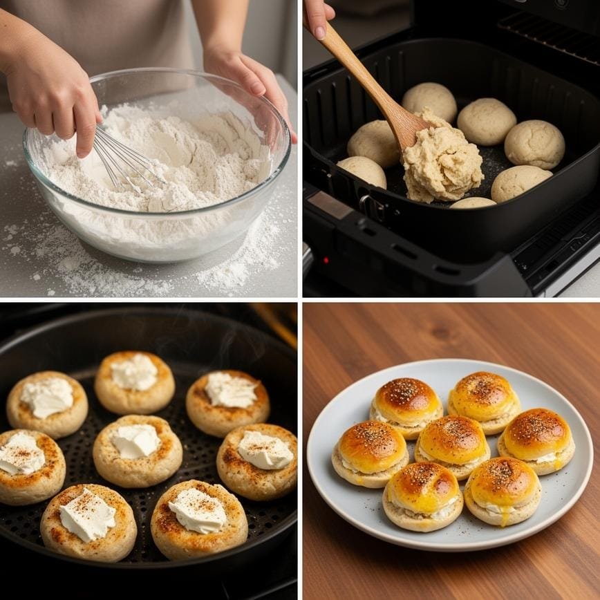 High-Protein Bagel Bites: Best Fluffy Homemade Bites 8 Steps