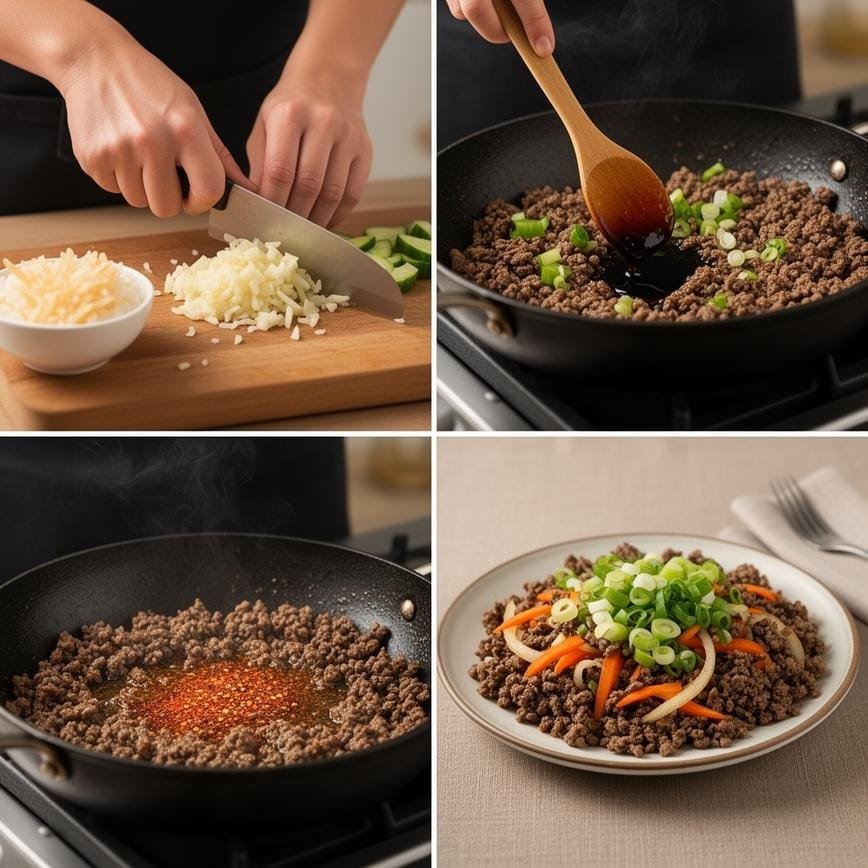 Korean Beef Bowl recipe: A Flavorful Weeknight Dinner 8 Steps