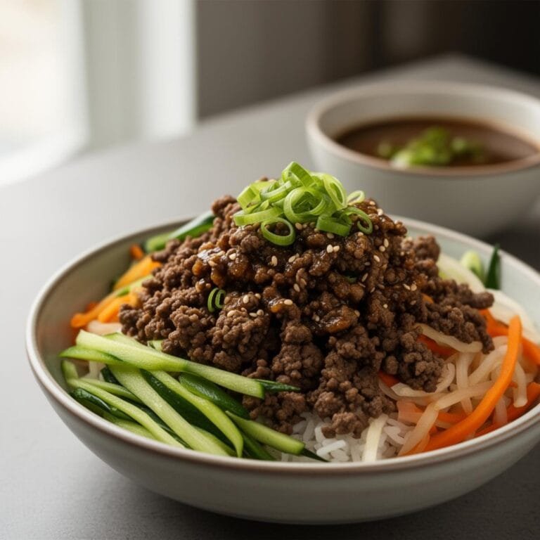 Easy Korean Beef Bowl recipe recipe