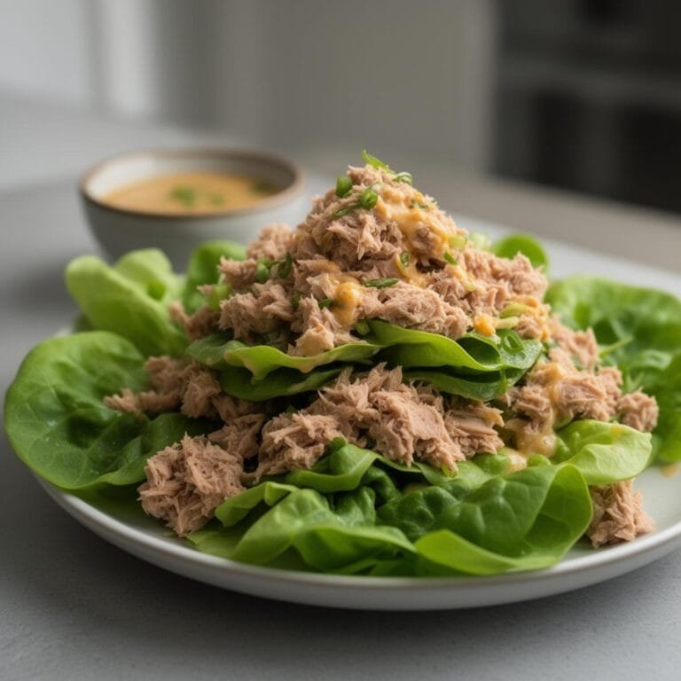 Easy Leafboat Tuna Salad recipe