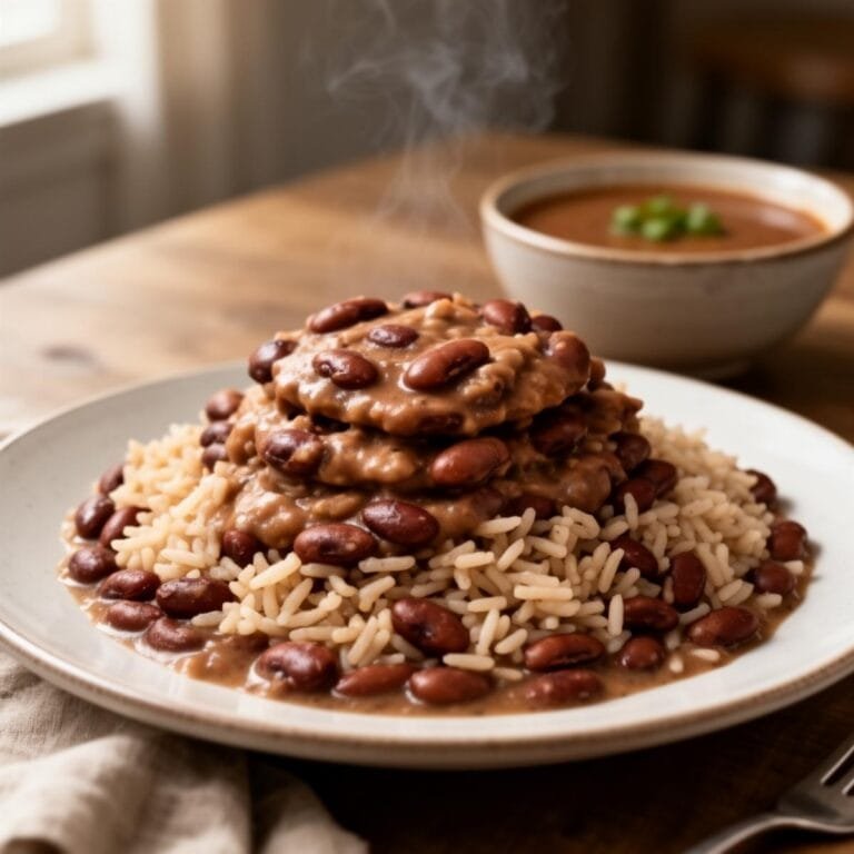 Easy Louisiana Red Beans and Rice recipe