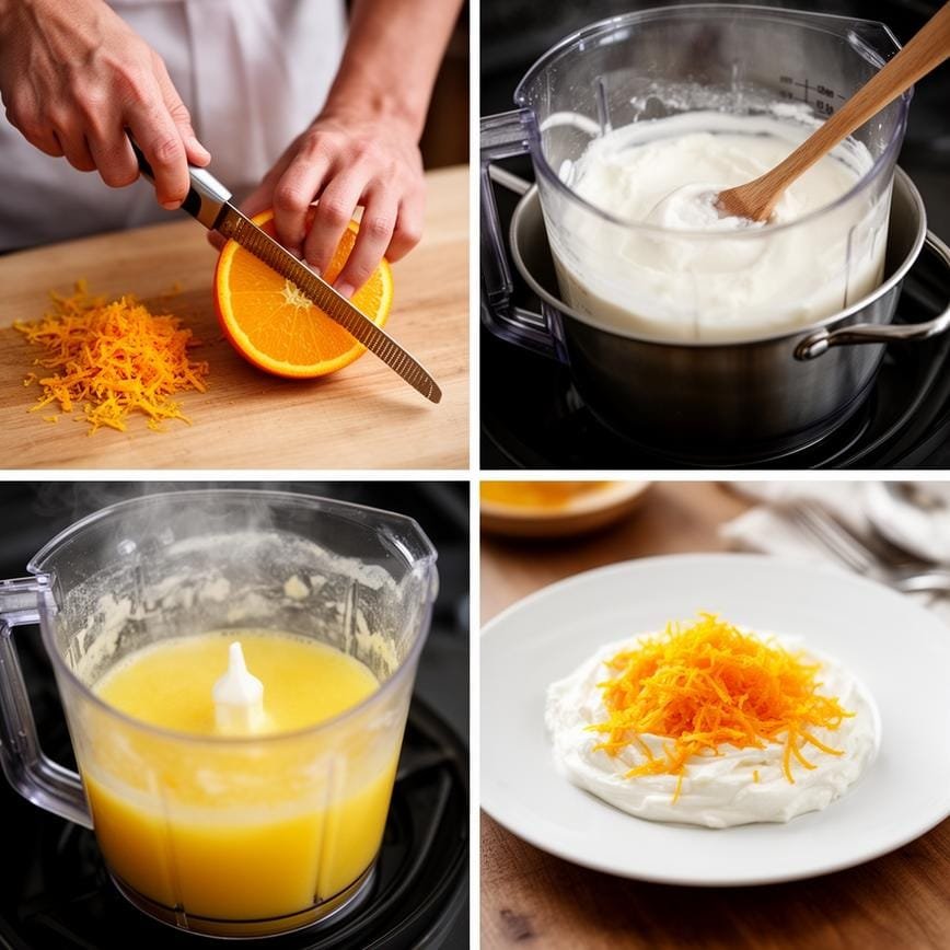 Refreshing Coconut Orange Glow: Easy Creamy Dessert 10 Steps