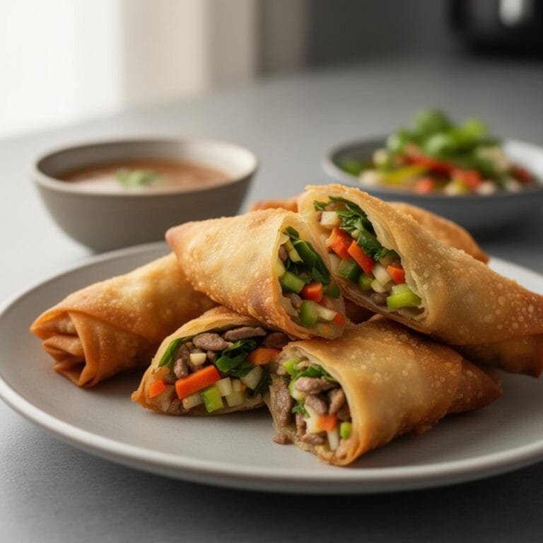 Easy Air Fryer Spring Rolls Recipe recipe