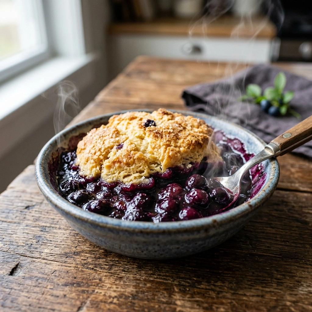 Healthy Blueberry Cobbler Recipe
