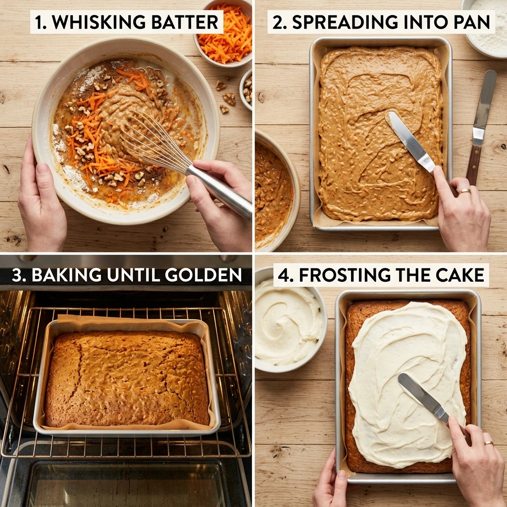 Carrot Cake Sheet Cake