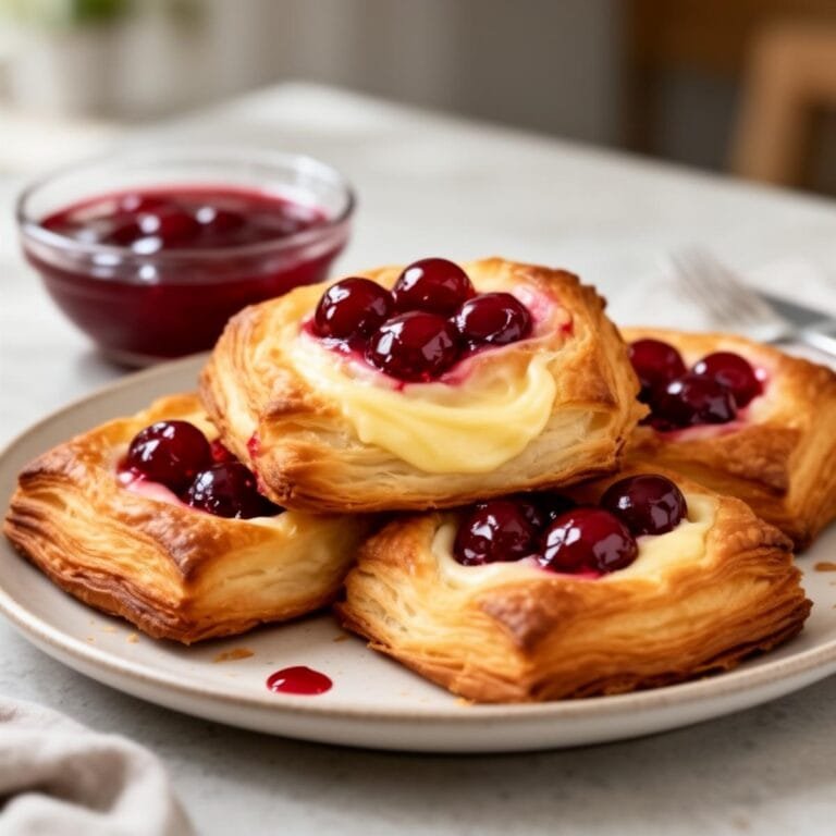 Easy Cherry Cheese Danish recipe