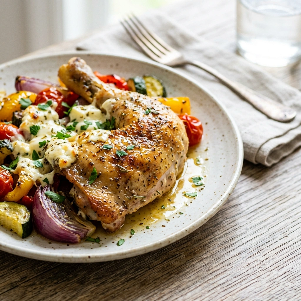 Greek Sheet Pan Chicken