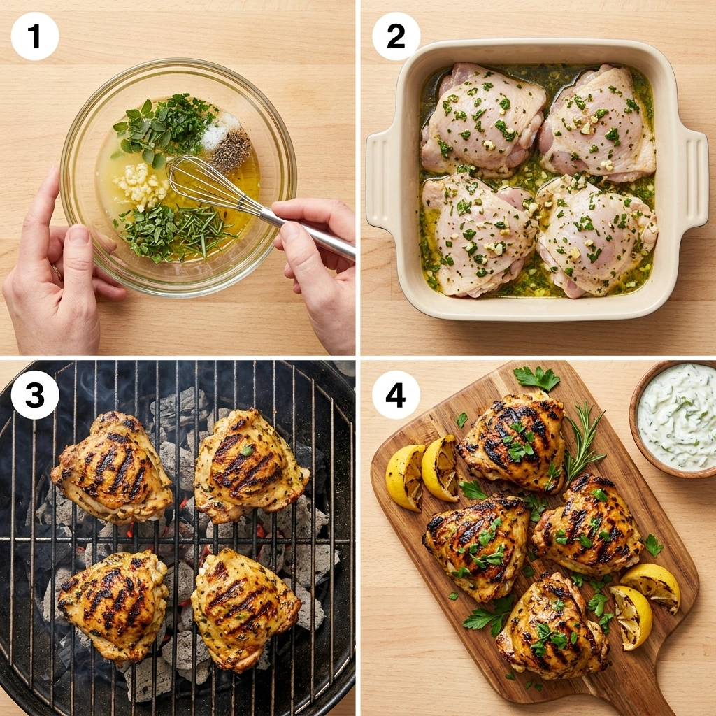 Lemon Garlic Grilled Chicken Thighs: A Juicy, Flavor-Packed Summer Star 8 Lemon Garlic Grilled Chicken Thighs