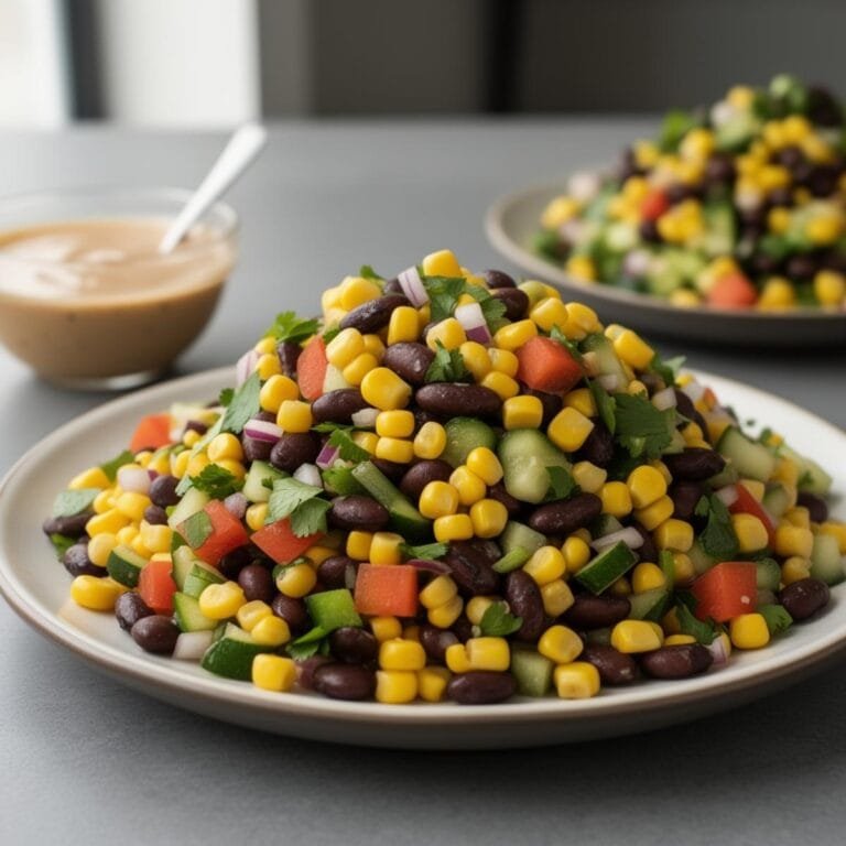 Easy Corn and Black Bean Salad recipe