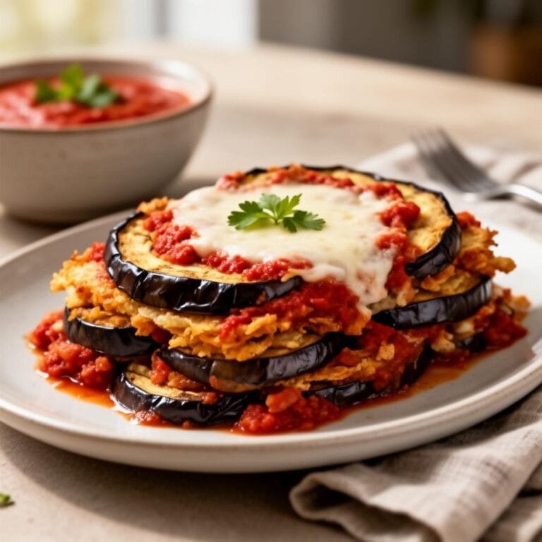 Easy Eggplant Parmesan recipe recipe
