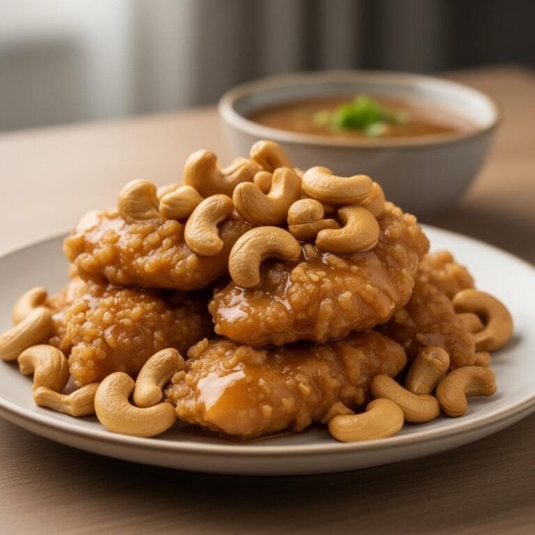 Easy Keto Cashew Chicken recipe
