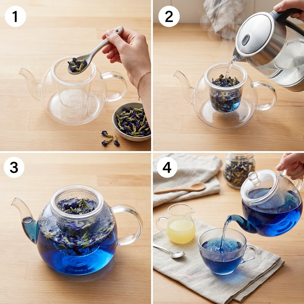 Butterfly Pea Flower Tea