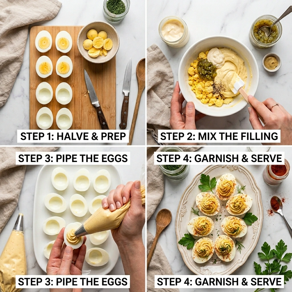 Deviled Eggs with Relish